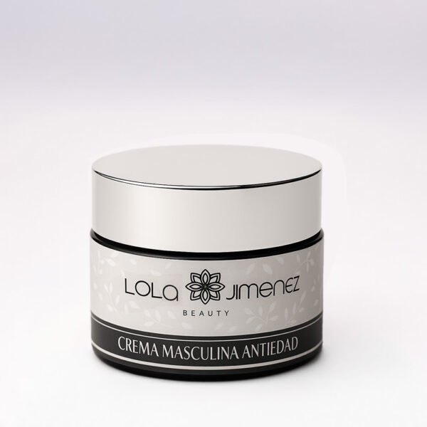 Crema Hidratante Antiedad para Hombre Con Ácido Hialurónico, Vitamina E y Niacinamida