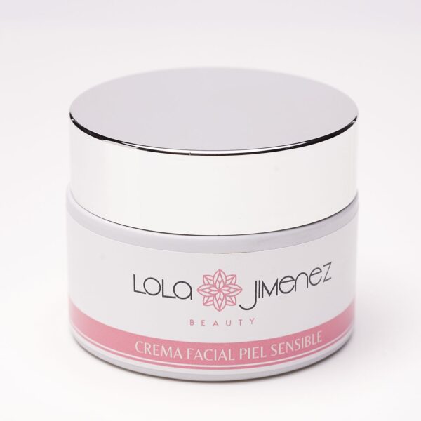 Crema facial para piel sensible con ácido hialurónico y manteca de karité 50ml